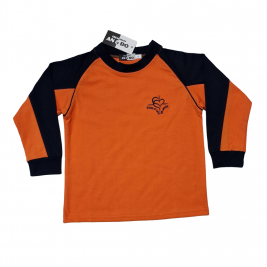 Camiseta deporte manga larga primaria